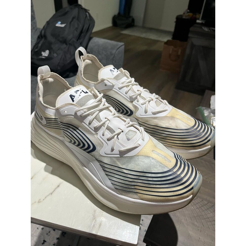 APL Men’s Streamline Running Shoes Ivory Grey Multi Athletic Sneakers